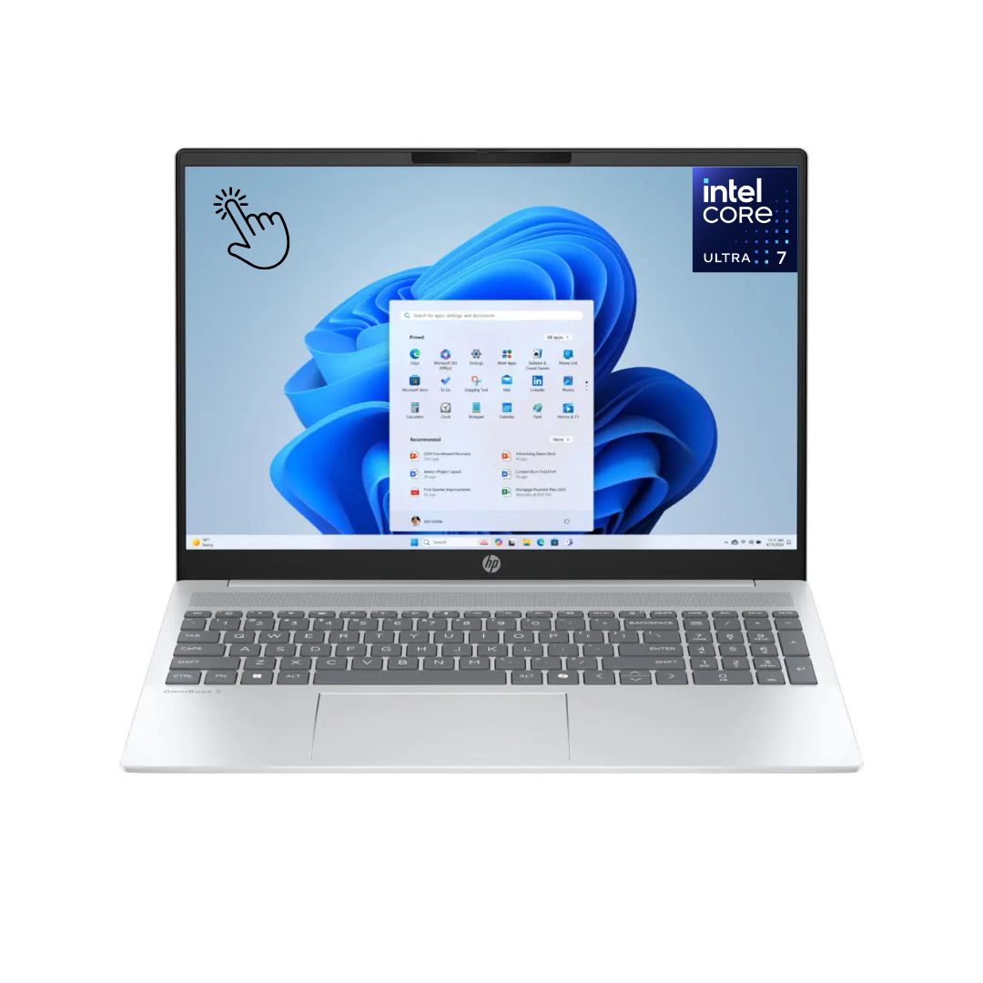 HP OMNIBOOK 5 16-AF1017 U7-255U|16GB|1TB SSD|16"|TOUCH|WIN11|GLACIER SILVER