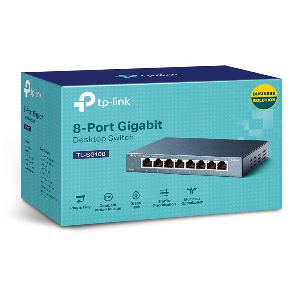 TP-LINK 8-PORT GIGABIT DESKTOP SWITCH - Image 3