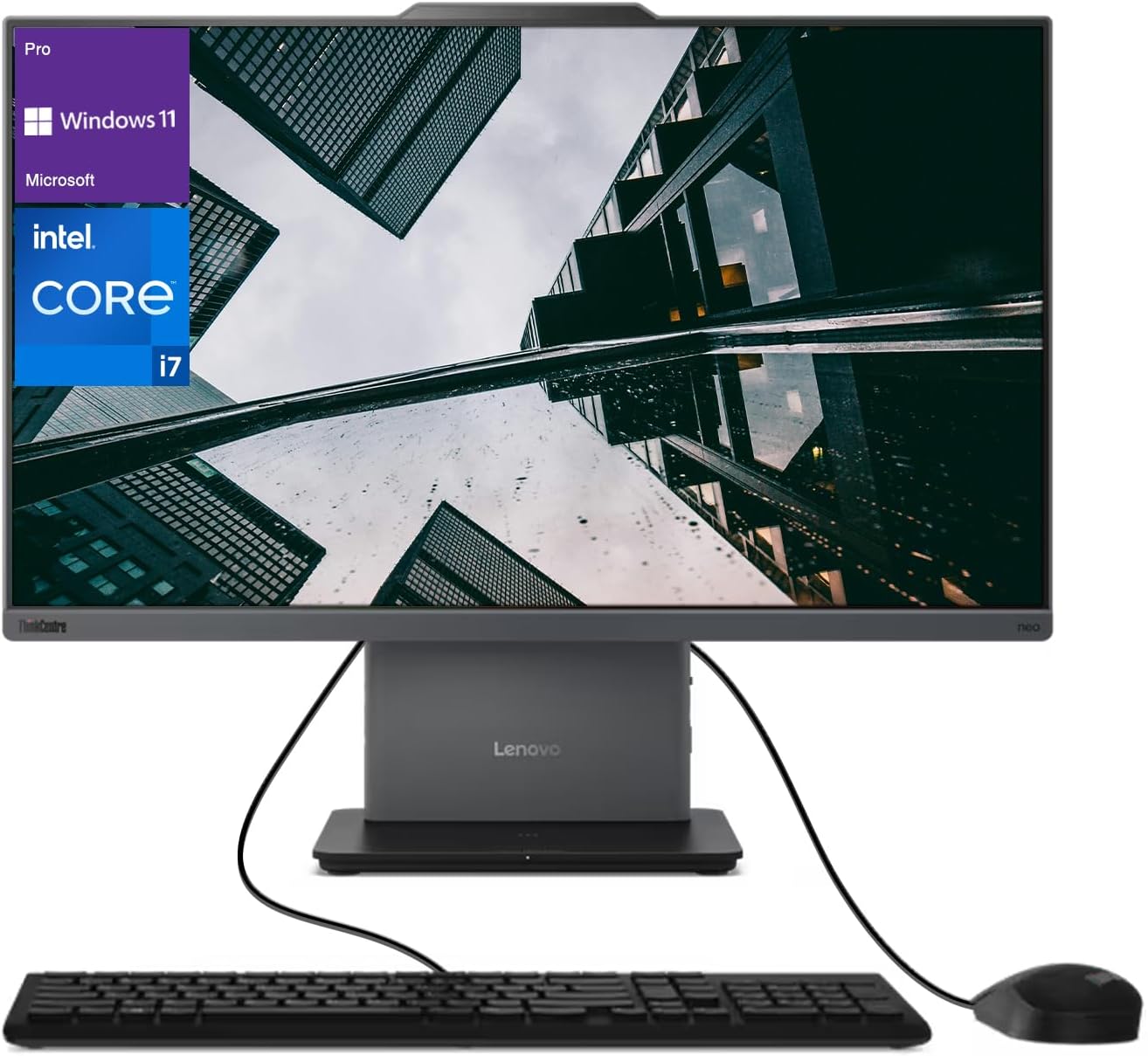 LENOVO THINKCENTER NEO 50a AIO CORE I7-13620H|16GB|512GB|SH|27"|DOS|LUNA GREY