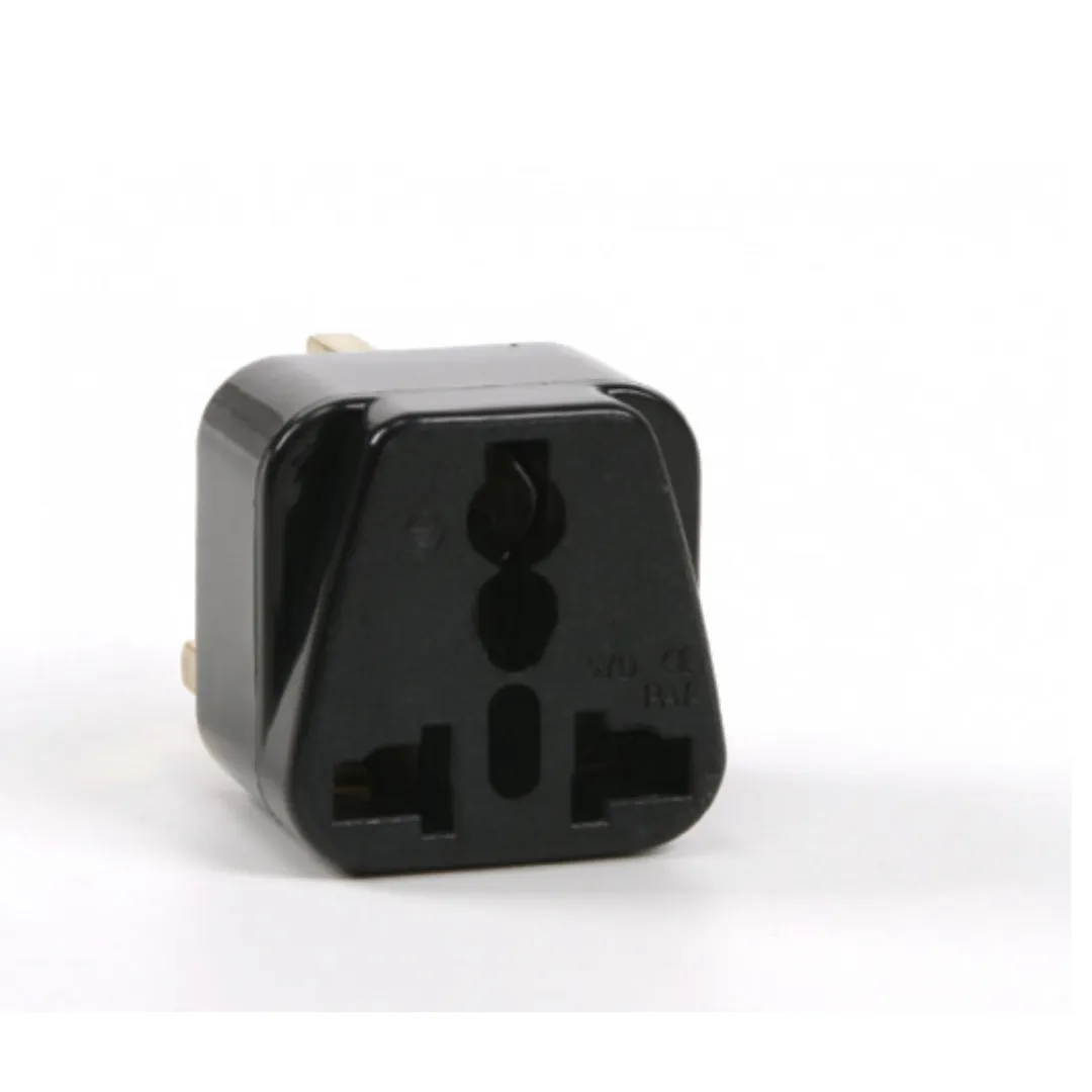 MULTI BLACK FUSED UK ADAPTOR