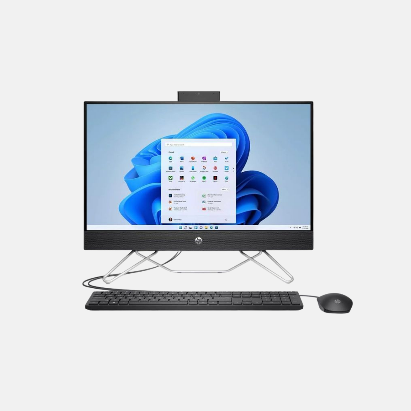 HP AIO 24-CB1283NH CORE I3-1215U|8GB|512SSD|DOS|23.8|FHD |DOS|NON-TOUCH| JET BLACK